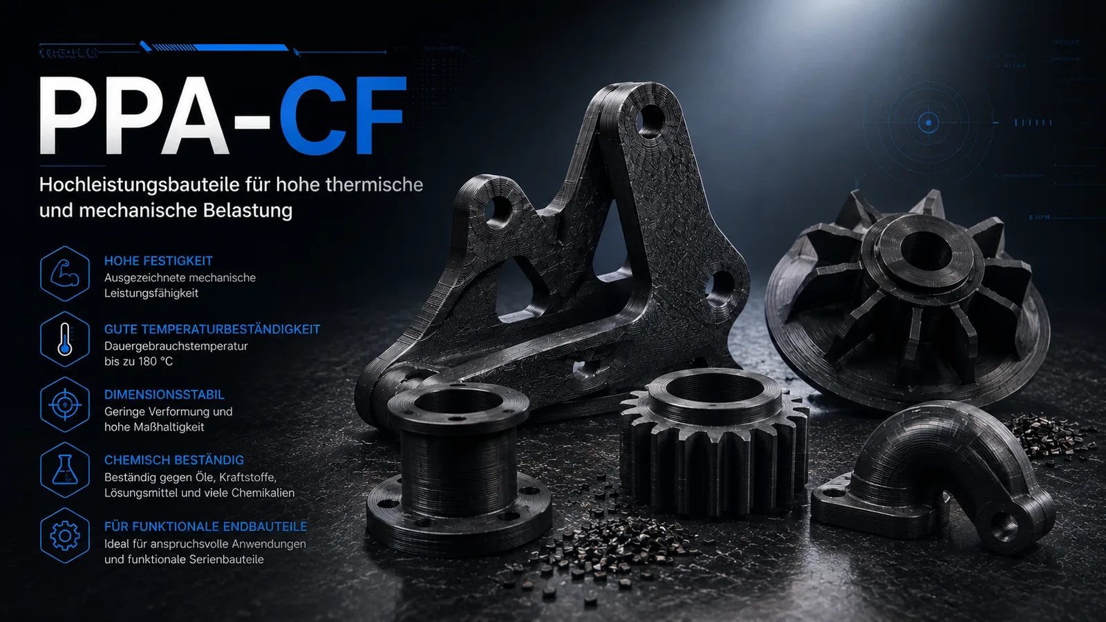 PPA-CF filament spool